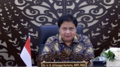 Menteri Koordinator Bidang Perekonomian, Airlangga Hartanto: Indonesia Konsentrasi pada Ketersediaan Pangan Dalam Negeri untuk Menyukseskan G20