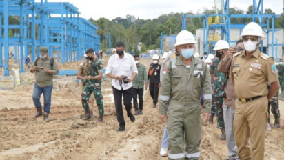 Ada Mega Proyek PLTA Sungai Kayan, Gubernur Kaltara Minta Perketat Pengawasan Tenaga Kerja Asing