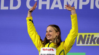 Perenang Australia Mollie O'Callaghan Juara Dunia Gaya Bebas 100 Meter Putri