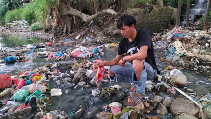Sungai Deli dalam Keadaan Darurat! Pohon Plastik dan Timbulan Sampah Liar Sumber Pencemaran Mikroplastik