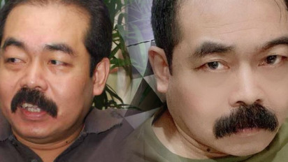 Inul Daratista Pamer Adam Suseno Pakai Kostum Serba Hitam, Kumis Hitam dan Tebal Suami Inul itu Jadi Perbincangan