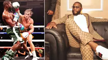 Logan Paul tuduh Floyd Mayweather Jr masih berutang dari duel mereka.