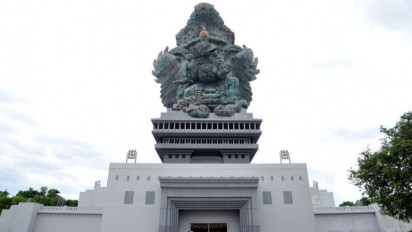 5 Fakta Unik Patung Garuda Wisnu Kencana di Bali, Salah Satunya Jadi Patung Tertinggi Kedua di Dunia