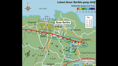 Penjelasan BMKG Soal Sesar Aktif di Wilayah Jakarta