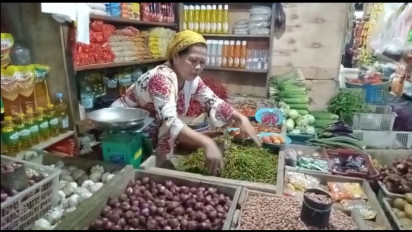 Jelang Idul Adha Harga Pangan di Pasar Tradisional Mamuju Tengah, Meroket