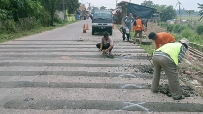 Viral! Tak Tanggung-Tanggung 20 Polisi Tidur Dipasang Berderet di Tangerang, Ternyata Ini Alasannya..