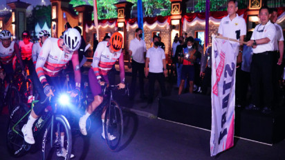 Kapolri Lepas Tim Pemecahan Rekor MURI, Bersepeda Sejauh 508 km