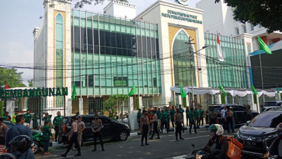 Haul Mbah Moen dan Sholat Jumat di DPP PPP Diganggu Unjuk Rasa, GPK Ajak Semua Pihak Jaga Soliditas