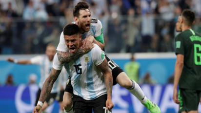 26 Juni 2018: Gol Indah Messi Inspirasi Argentina Lolos dari Fase Grup Piala Dunia