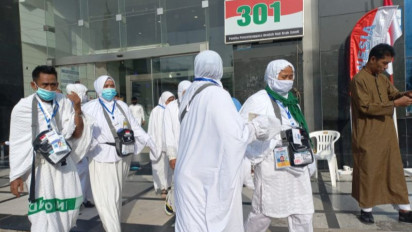 Lima Kloter Terakhir Jemaah Calon Haji Indonesia Gelombang Satu Sudah Diberangkatkan dari Madinah ke Mekkah