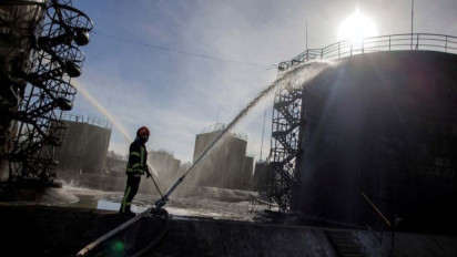 Rusia Tingkatkan Serangan Rudal ke Ukraina Saat Pemimpin G7 Berunding