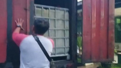 TNI Bongkar Penimbunan Solar Subsidi di Sukabumi