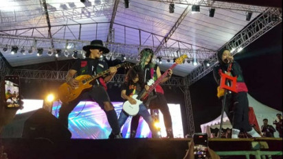 Hadir di Kebumen International Expo, Grup Band Kotak Hibur Ribuan Penonton