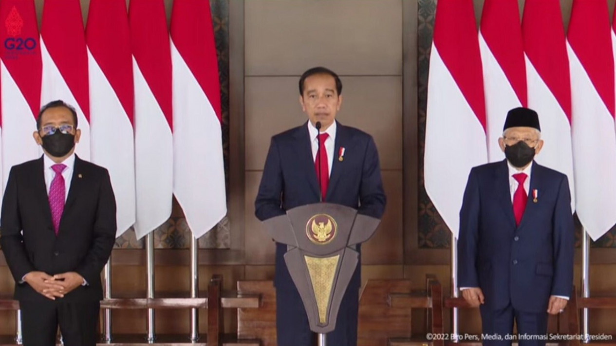 Ma'ruf Amin Pimpin Sementara Pemerintahan Selama Jokowi Lakukan Kunjungan Kerja Ke Eropa
            - galeri foto