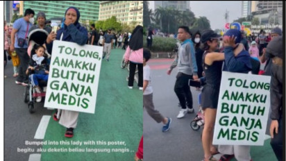 Andien Aisyah Tak Kuasa Tahan Tangis Dengar Cerita Ibu Viral Perjuangkan Ganja Medis Pengobatan Anaknya