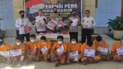 Kisah Komplotan Pembunuh Bayaran Tega Bunuh Korban Demi Upah Rp5 Juta, Polres Musi Banyuasin Tangkap 9 Pelaku