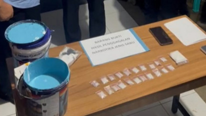 Petugas Lapas di Takalar Berhasil Gagalkan Penyelundupan Kaleng Cat Berisi Narkoba Seberat 78,06 Gram