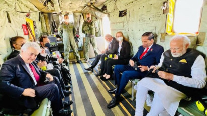 Jadi Pemegang Presidensi G20, Jokowi bertemu Narendra Modi, Boris Johnson dan Olaf Scholz