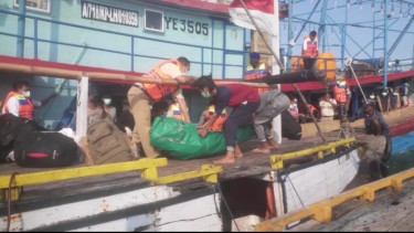 Tragis, Seorang ABK KM Bayu Sentosa VI Meninggal Dunia Akibat Kejatuhan Termos Listrik saat Ombak Besar Menerjang Kapal