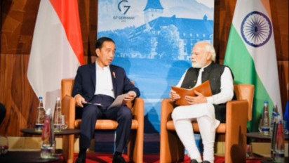 Presiden Jokowi Bersama Perdana Menteri India, Presiden RI: Indonesia Beri Dukungan Penuh G20 di India Tahun Depan