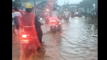 Penampakan Banjir di Morowali Sulawesi Tengah, Ratusan Warga Mengungsi