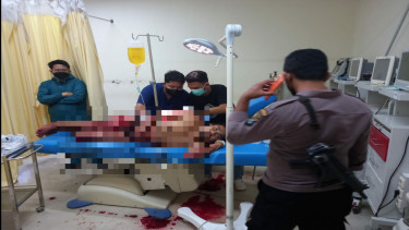 Pria di Kendari Dibacok OTK saat Nongkrong, Korban Lompat ke Laut Menyelamatkan Diri