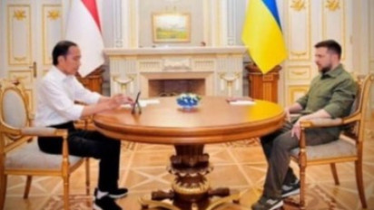 Di Hadapan Presiden Ukraina, Presiden Jokowi Membawa Misi Perdamaian Dunia Agar Konflik Cepat Berakhir