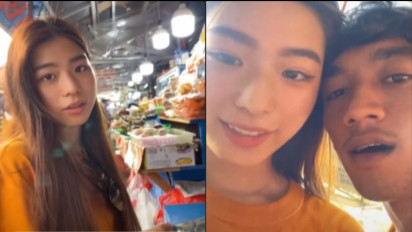 Viral! Pria Indonesia Pacari Wanita Jepang, Senang Diajakin Ngedate Santap Sop Buah di Pasar Senen