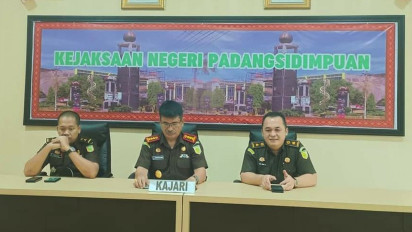 Dugaan Korupsi Dana BTT, Kejaksaan Tetapkan Kadis dan Bendahara Dinkes Padangsidimpuan Tersangka