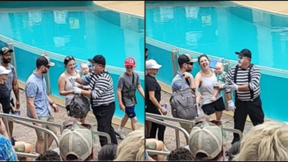 Takjub! Pria Berdandan Badut Ini Sentil Kelakuan Suami Terhadap Istrinya, Bikin Netizen Terwakili