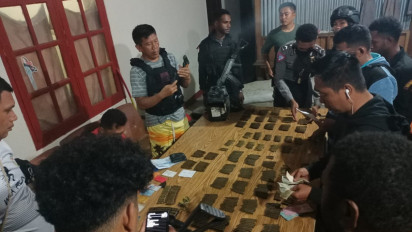 Polisi Amankan Pelaku Pemasok Senjata Api dan Amunisi di Kabupaten Yalimo Papua