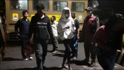 Panik! Puluhan Pasangan Bukan Suami-Istri Terjaring Razia Pekat oleh Aparat Gabungan Satpol PP Kabupaten Cirebon