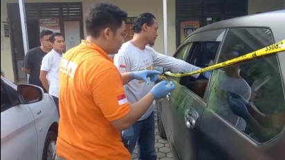 Sial, Kaca Mobil Milik Bendahara Dinas P3AP2KB Way Kanan Dijebol Kawanan Pencuri Uang Kegiatan Rp769 Juta Raib