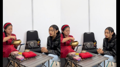 Tumben! Rara Pawang Hujan Banjir Pujian Netizen, Kolaborasi Pakai Mangkok Emas dengan Novia Bachmid, Netizen: Cocok Jadi Soundtrack Film