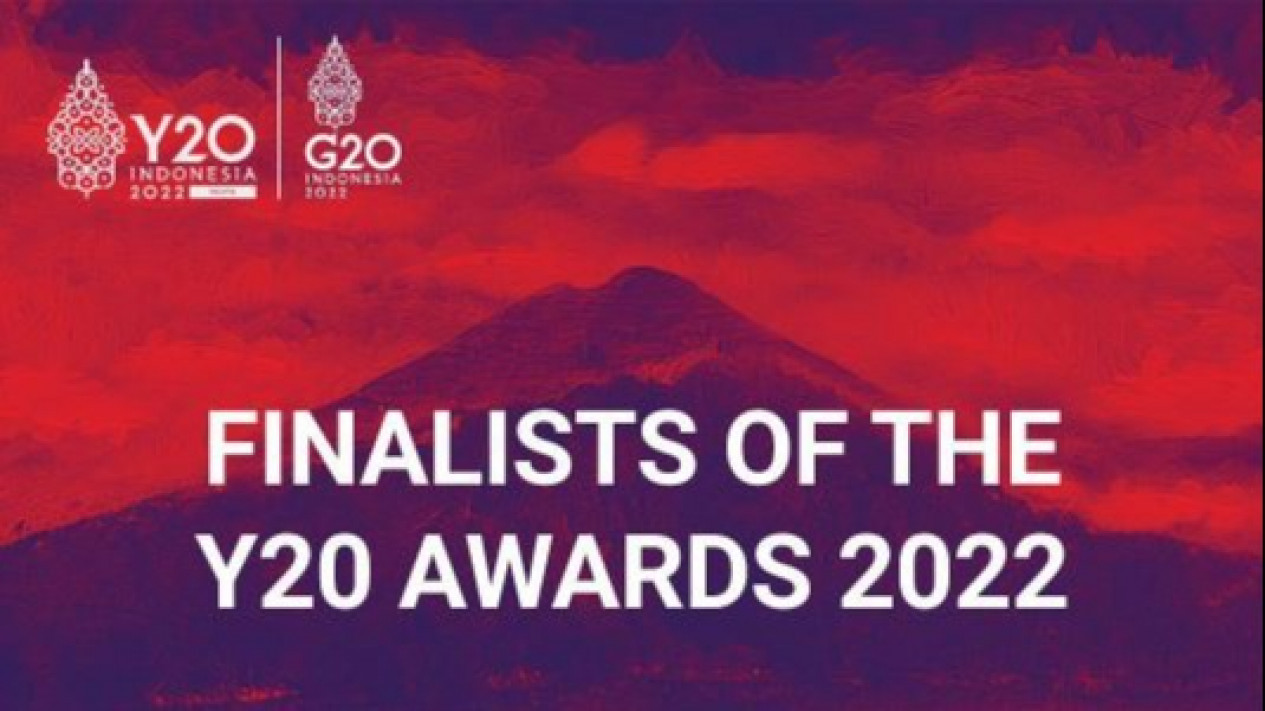 20 Finalis Terpilih Sebagai Finalis Y20 Awards 2022
            - galeri foto