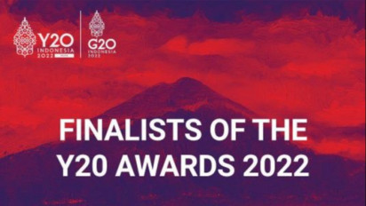 20 Finalis Terpilih Sebagai Finalis Y20 Awards 2022