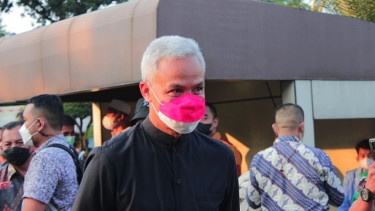 Hadir di Upacara Pemakaman Tjahjo Kumolo, Ganjar Pranowo: Beliau Sangat Cair Kalau Berkomunikasi