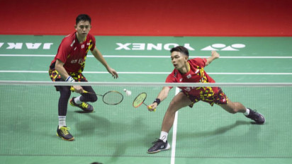 Fajar/Rian Bungkam Pasangan Tuan Rumah di Perempat Final Malaysia Open