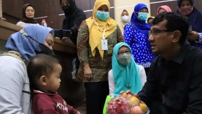 Cegah Bayi Stunting, Wakil Bupati Garut Genjot Penimbangan Bayi di Wilayah Perkotaan Rawan Gizi Buruk