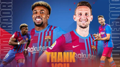 Tak Lanjutkan Karir di Barcelona, Adama Traore dan Luuk De Jong Kembali ke Klub Masing-Masing