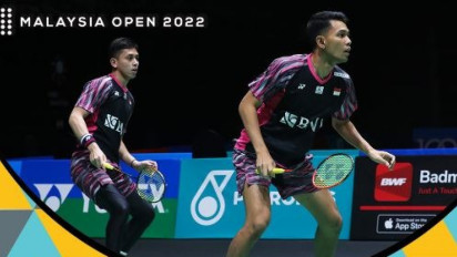 Malaysia Open 2022: Kalahkan Wakil Tuan Rumah, Fajar Alfian/Rian Ardianto Lolos ke Final