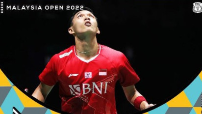 Malaysia Open 2022: Jonatan Christie Gagal ke Final Setelah Dikalahkan Viktor Axelsen