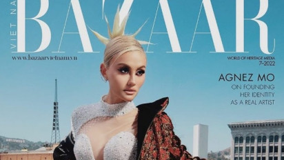 Agnez Mo jadi Cover Majalah Harper’s Bazaar Vietnam, Greysia Polii Komen: Ga Bakat Pakai Heels