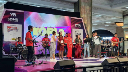 Denada Semangat Mencari Bakat Penyanyi Dangdut Koplo di Yogyakarta, Audisi Koplo Superstar ANTV Sangat Meriah.