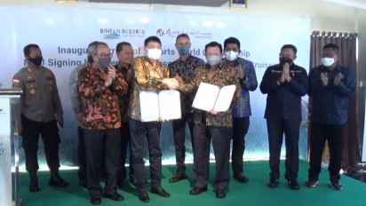 Jalin Kerja Sama dengan Pengelola Kapal Pesiar Singapura, Kawasan Wisata Bintan Targetkan 12 Ribu Wisman per Bulan