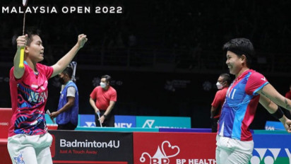 Apriyani Rahayu/Siti Fadia Silva Ramadhanti Berhasil Meraih Gelar Juara di Malaysia Open 2022