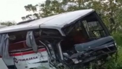 Kecelakaan Maut Bus Primajasa dan Truk Ayam di Tol Cipali, 2 Orang Dilaporkan Tewas