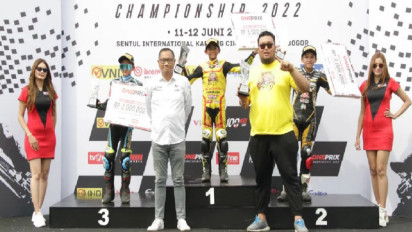 Menang di Oneprix, Pebalap Belia Ziven Rosul Bahagiakan Orangtua