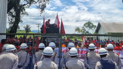 Ormas Pemuda Batak Bersatu Geruduk Kantor PTPN IV Kebun Teh Sidamanik
