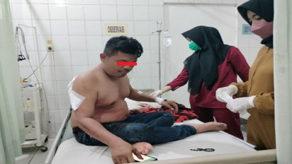 Gegara Salah Paham, 2 Ormas Pemuda di Kota Binjai Bentrok, 1 Orang Alami Luka Bacok